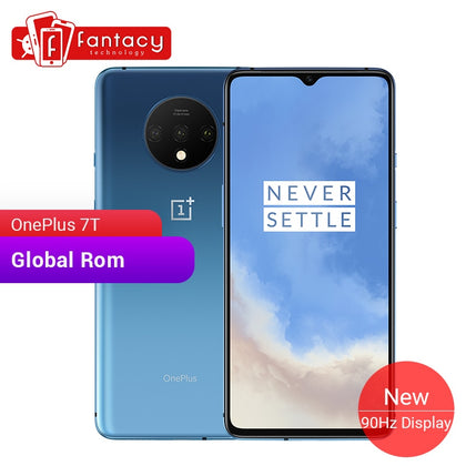 Global ROM OnePlus 7T 8GB 256GB Smartphone Snapdragon 855 Plus Octa Core 90Hz AMOLED Screen 48MP Triple Cameras UFS 3.0