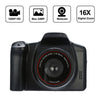 1080P HD 16X ZOOM SLR Digital Cameras Fotografica Appareil Photo Reflex Flash Lamp Recorder Camcorder Cam Video Photography