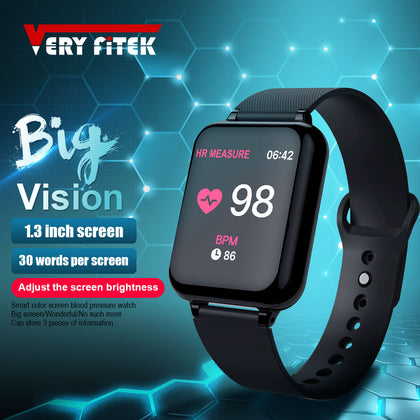 VERYFiTEK AW4B Smart Watch Blood Pressure Oxygen Fitness Bracelet Watch Heart Rate Monitor IP67 Men Women Sport Smart watch