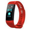 Relógio inteligente esportes atividade de fitness rastreador freqüência cardíaca pressão arterial pulseira ip67 à prova dip67 água banda pedômetro para ios android