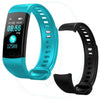 Relógio inteligente esportes atividade de fitness rastreador freqüência cardíaca pressão arterial pulseira ip67 à prova dip67 água banda pedômetro para ios android