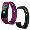 Relógio inteligente esportes atividade de fitness rastreador freqüência cardíaca pressão arterial pulseira ip67 à prova dip67 água banda pedômetro para ios android