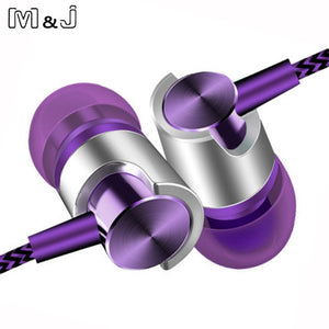 M & j j7 fones de ouvido com microfone super bass fone de ouvido para iphone 6s 5 xiaomi smartphone computador pc mp3