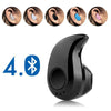 Mini fone de ouvido sem fio bluetooth na orelha esportes fones de ouvido com microfone para iphone xiaomi samsung htc todos os smartphones