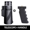Poderoso monocular longo alcance 1000m telescópio para smartphone 40x60 militar spyglass zoom alta qualidade hd caça óptica escopo