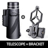 Poderoso monocular longo alcance 1000m telescópio para smartphone 40x60 militar spyglass zoom alta qualidade hd caça óptica escopo