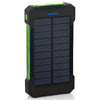 ¡Oferta! Banco de energía Solar a prueba de agua 30000mAh Cargador Solar 2 puertos USB cargador externo Powerbank para teléfono inteligente Xiaomi MI iPhone 8