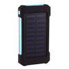 ¡Oferta! Banco de energía Solar a prueba de agua 30000mAh Cargador Solar 2 puertos USB cargador externo Powerbank para teléfono inteligente Xiaomi MI iPhone 8