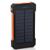 ¡Oferta! Banco de energía Solar a prueba de agua 30000mAh Cargador Solar 2 puertos USB cargador externo Powerbank para teléfono inteligente Xiaomi MI iPhone 8