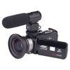 Full HD 4K Video Camera Wifi Handheld DV Professional Night Vision Anti-Shake Digital Photo Camera Camcorder Flow Stabilizer